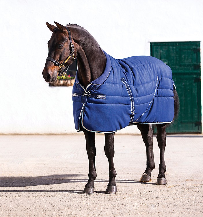 Housse De Cou Horseware Rambo Optimo Light Fill 150g, Taille XL, Noire, Légers Défauts
