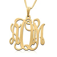 Personalized Initial Charms in 14 Karat Gold. – Luxe Design Jewellery