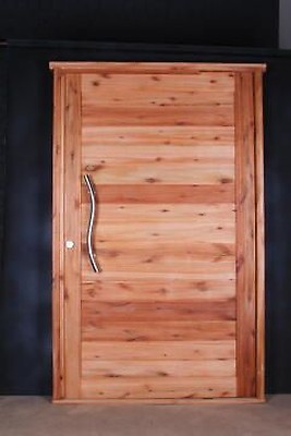 Entry Door Fiberglass With Frame Prehung Vermont Slats Dark