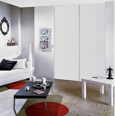 Wardrobe Sliding Door Kit White H250 X W120cm Leroy Merlin South