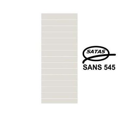 Interior Door Deep Moulded Miami Horizontal Groove White