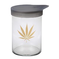 420 Science Wide Mouth Jar - Gold Leaf