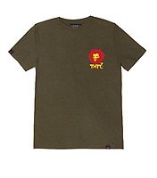 Chant Down Babylon Pocket Print - Men's Hemp/Cotton T-Shirt - Khaki