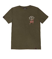 Mountain Life (Formerly Country House) - Men's Hemp/Cotton T-Shirt - Khaki