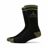 THTC Socks - Mens - Black/Army