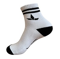 THTC Ankle Socks - Mens - White/Black