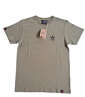 Tribes Unfuck The World - Premium Weight Hemp/Cotton T-Shirt - Mens - Army Green