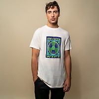 Men's Organic Hemp/Cotton T-shirt - Peyote Wi-Fi