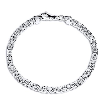 Silber Silberarmband: KA0035 3,5mm Königsarmband 925