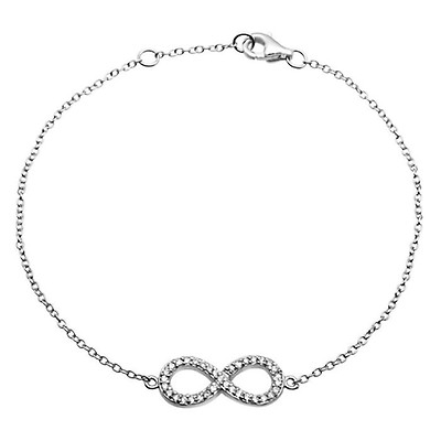 925er Silber Silberarmband Damenschmuck Antiallergie Damenarmband Infinity 