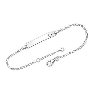Armband 925 mit Silber ID0025-A 16cm Engelmuster