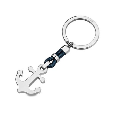 John Deere Schlüsselanhänger Schlüsselbund, CARBON Leder Drehen Runden  Metall Silber, Traktor Logo