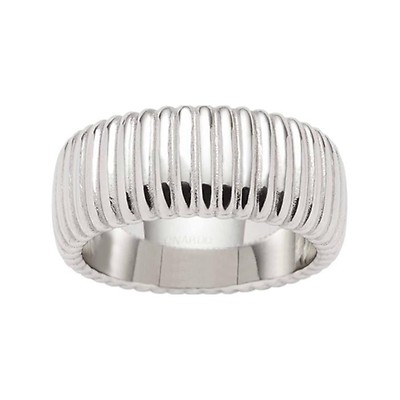 Fossil Harlow Ring für Damen aus Edelstahl, vergoldet JF04536710