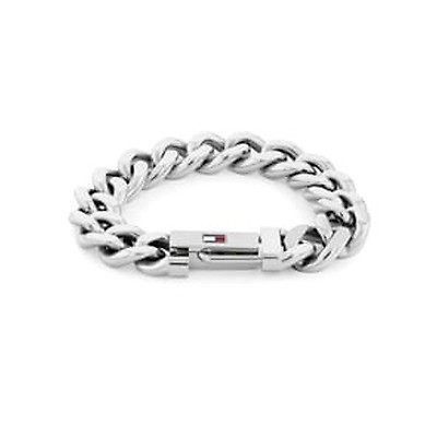 ★DIESEL★ Oval D Logo Chain Bracelet DX1432040 Diesel Oval D Logo Stainless Steel Chain Bracelet