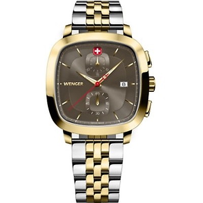 01.1933.105 | Wenger Vintage Classic Chrono Ø 39.5mm Two-tone / Green