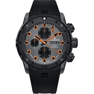 01125 CLNGN NING | Edox CO-1 Carbon Chronograph Automatic