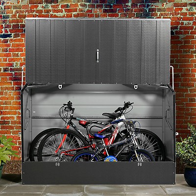 Bike storage best sale box garden