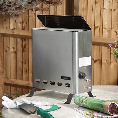 Lifestyle Mini Red Heatforce Summerhouse Portable Gas Heater | Buy Fencing  Direct