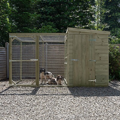 10x10x6 dog best sale kennel with roof