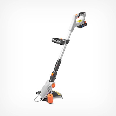 cordless grass trimmer with blades