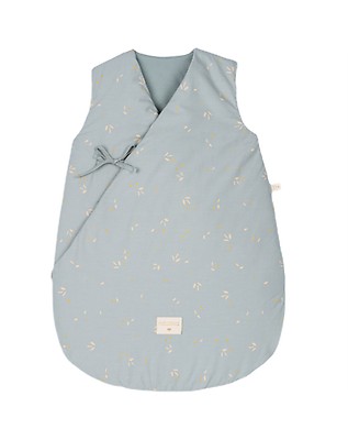 Protector cuna NEST Nobodinoz willow soft blue