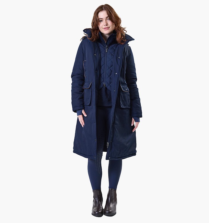 Gilet Newmarket Horseware Taille 10/12 - Crème Et Marron - Occasion