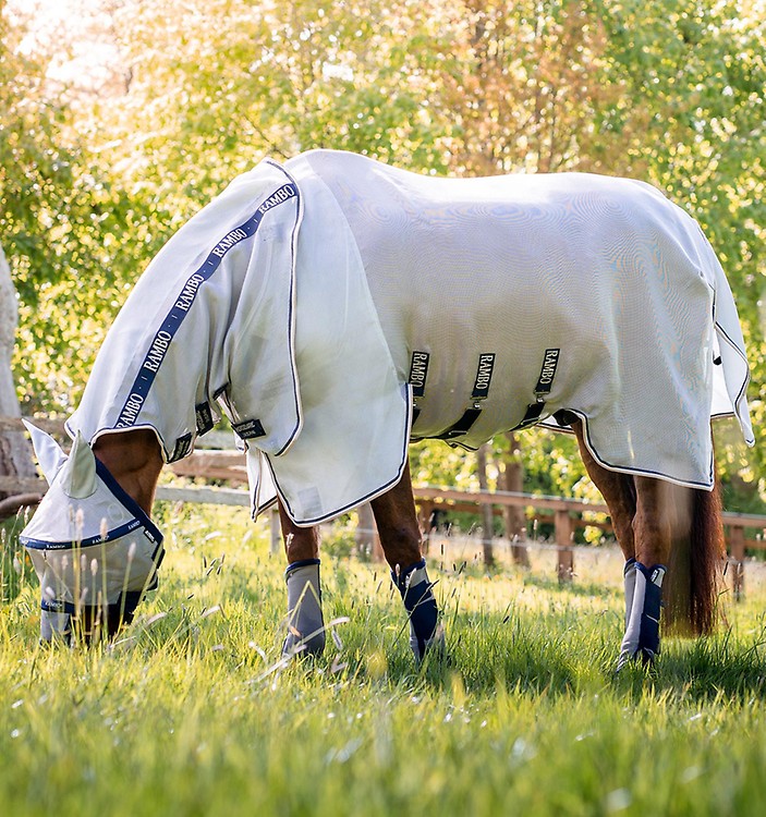 Horseware Amigo CamoFly Plus Fly Sheet Midge Insect Bug Disc UV Rug 5'6