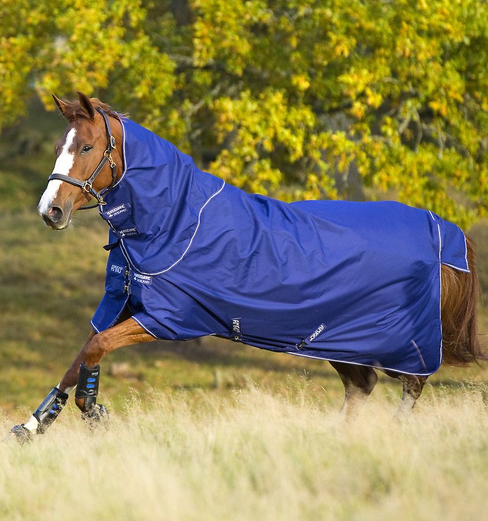 Horseware HERO 900 TURNOUT - Coperta impermeabile capri/gunmetal/bluebell -  Private Sport Shop