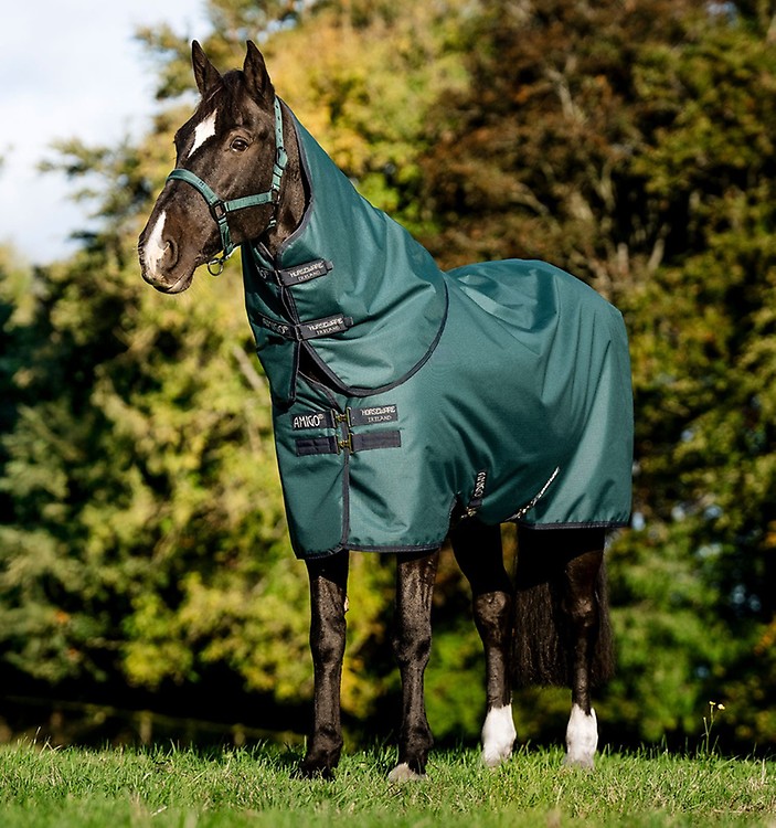 Horseware Newmarket Feuille D'Exercice – Drap Polaire Respirant & Évacuation Humidité Pour Cheval
