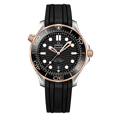 Omega seamaster on sale rose gold