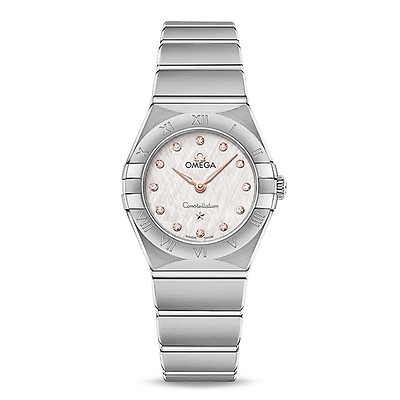 Omega Constellation Manhattan Steel 25mm Women s Watch