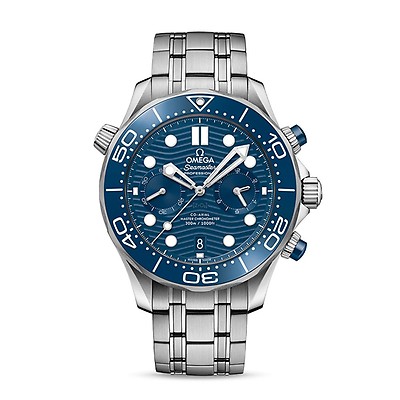 Omega seamaster best sale chronograph black