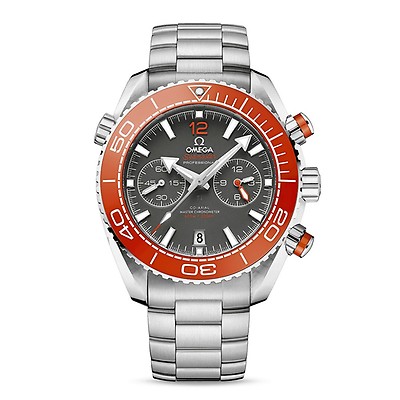 Omega Seamaster Planet Ocean 600 m Steel Orange 45.5 mm