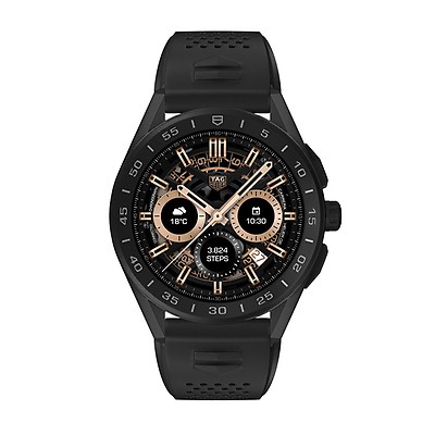 Tag heuer black outlet titanium watch