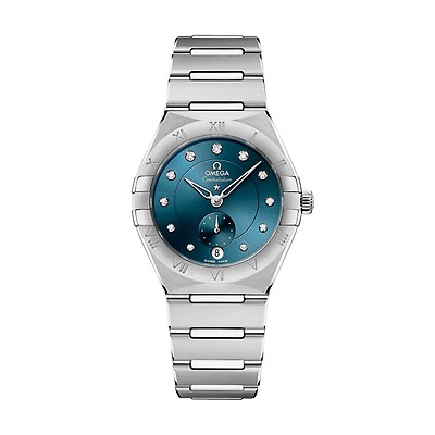 Omega constellation blue sale