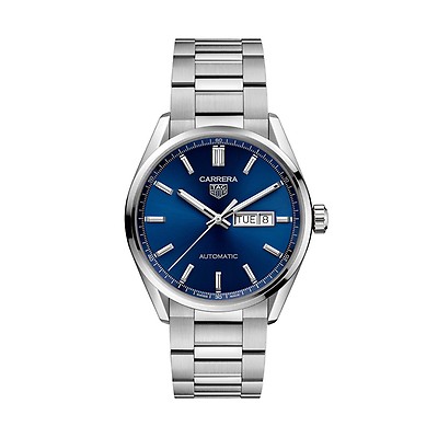 TAG Heuer Formula 1 Steel Blue Dial 44MM Chronograph Watch