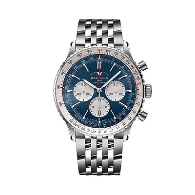 Breitling navitimer 01 46mm on sale blue