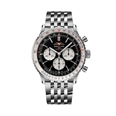 Breitling Navitimer B01 Chronograph Steel Black Dial 46MM Men s