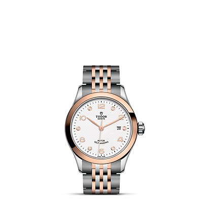 Rose gold watch with diamonds hotsell