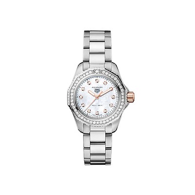 Tag heuer with diamond bezel sale