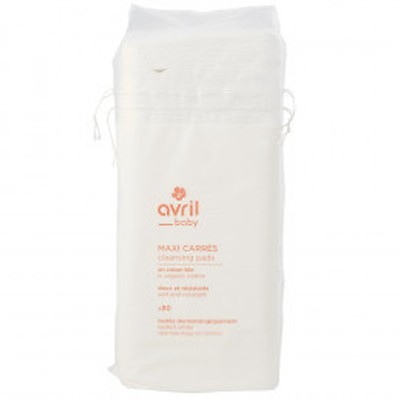 Carres Maxi Baby En Coton Bio 60 Pieces