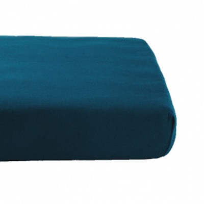 Drap Housse En Coton Bio Pour Lit Bebe 60x1 Cm Terracotta