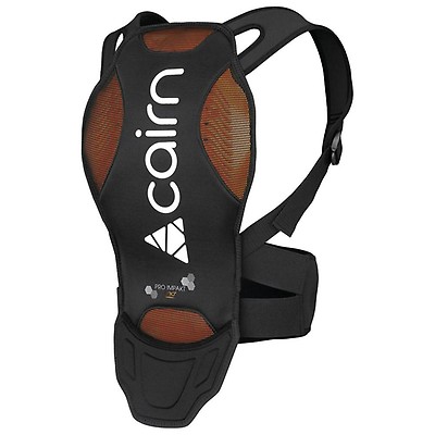 Protection Dorsale Pour Moto Amovible - Certifiée CE - Taille 42x23 Cm - Respirante Et Absorbante Aux Chocs - Unisexe (orange)