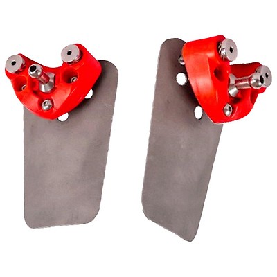 Genouillères Cyclisme/Ski WOSAWE – Pads Noirs Réglables, Taille Unique, Homme/Femme