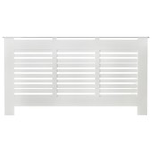 Winther Browne Medium Classic Adjustable Radiator Cover White