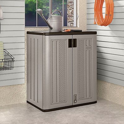 Suncast Base Cabinet Grey Buy Sheds Direct