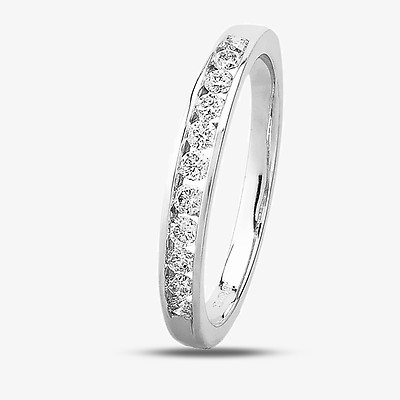 green emerald velvet dress The Forever Diamond 18ct White Gold Solitaire Ring 0.30ct